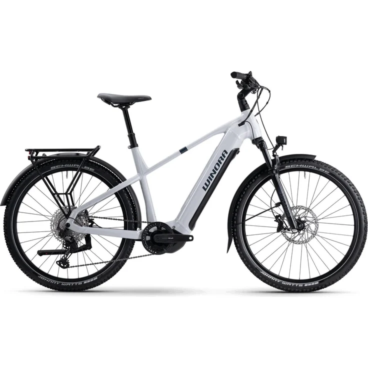 Winora YUCATAN X12 PRO HIGH i720Wh 12-G XT Cityrad, smoke gloss, 25 km/h Unterstützung