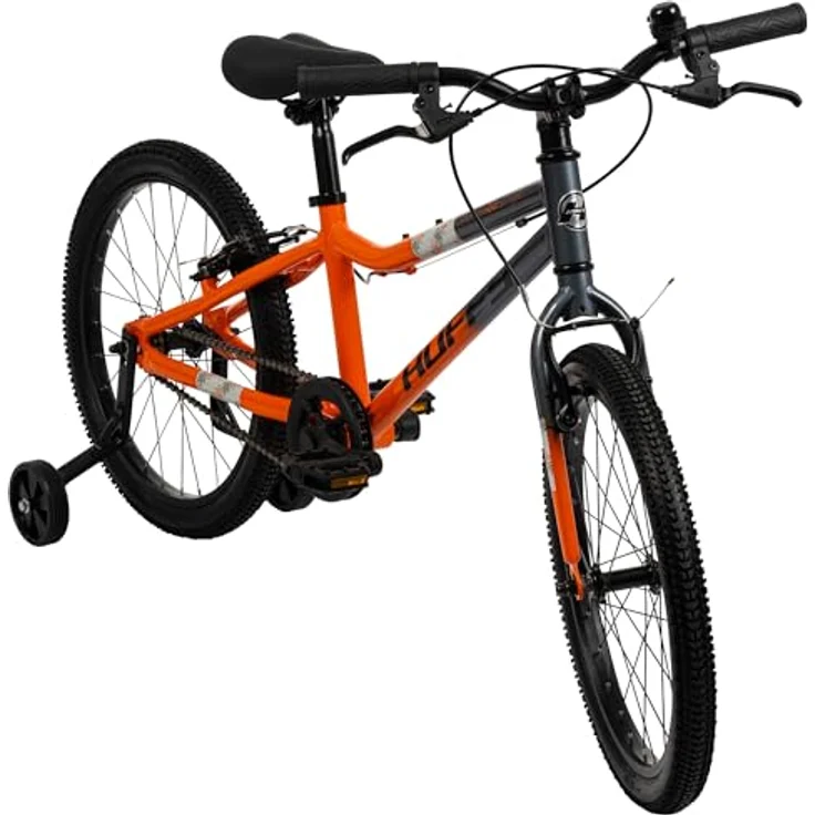 Huffy 20-Zoll Literide Single-Speed Fahrrad, Aluminiumrahmen, tangerine-orange und kieselgrau, für Kinder 5-9 Jahre – Bild 2
