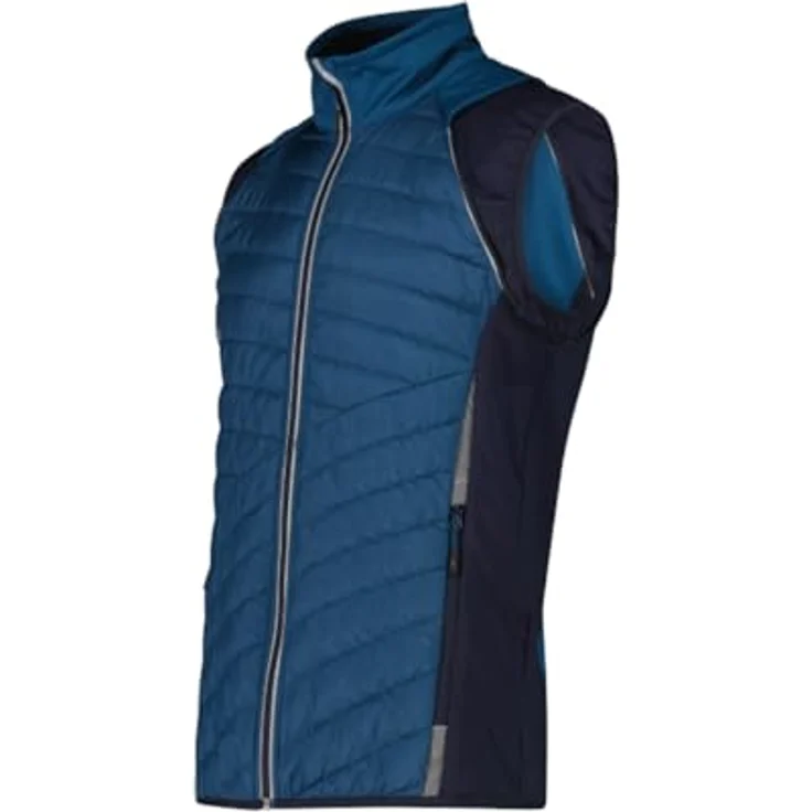 CMP Unlimitech Primaloft Hybrid Herren Jacke, mit abnehmbaren Ärmeln, Petroleum, Größe 52 – Bild 6