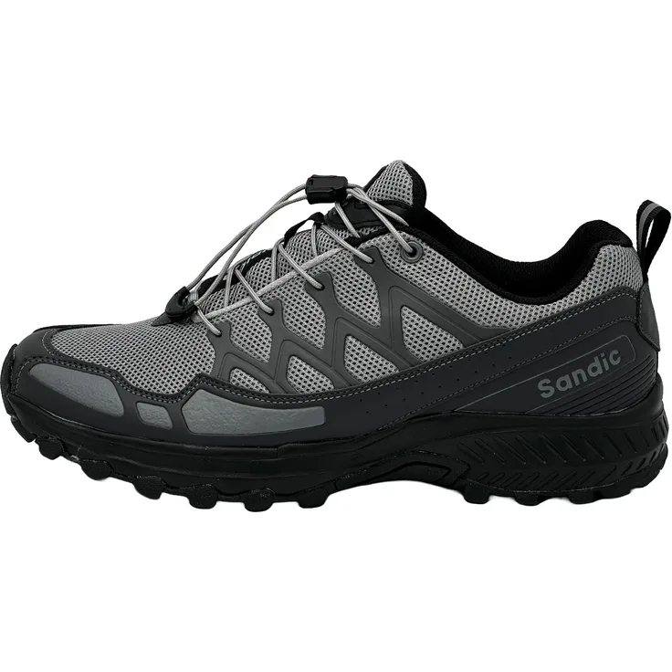 Avior Home Nowaland Wanderschuhe, Bequeme Trail Running Trekkingschuhe für Damen und Herren, Dunkelgrau/Grau, Größe 37, rutschfeste Laufsohle, atmungsaktive Materialien