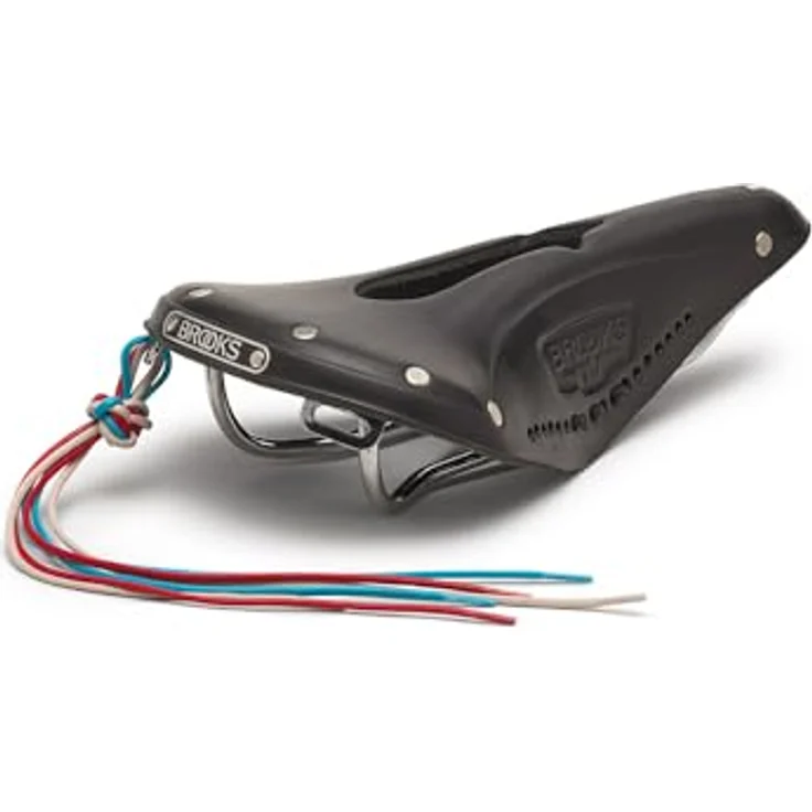 Brooks England Imperial, Ledersattel mit verchromtem Sattelgestell für Damen und Herren – Bild 1