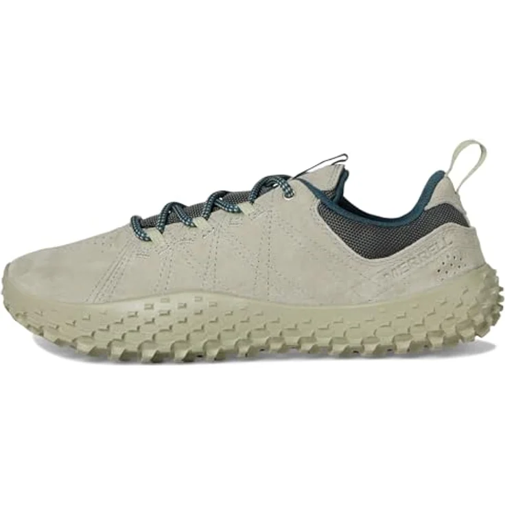 Merrell Barefoot Wrapt, Herren Wanderschuhe in Beige, mit aggressive Gummisohle und atmungsaktivem Meshfutter, Größe 42 – Bild 13