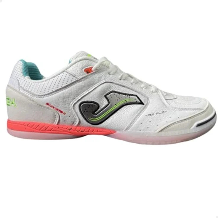 Joma Futsal Boots TOPS2532IN, Hallenfußballschuhe für Erwachsene in Weiß, Größe 43 – Bild 1