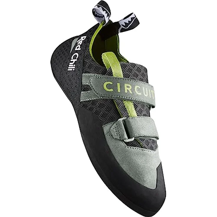 Red Chili Circuit LV II, Herren Kletterschuhe mit RC-Support Zwischensohle, extrem bequem, Größe 35.5, Grün – Bild 2