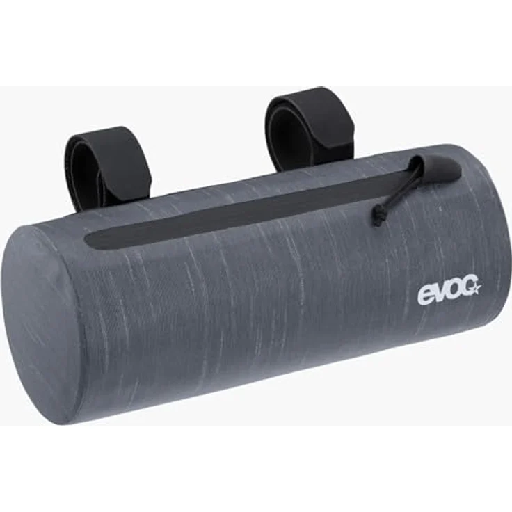 Evoc Handlebar Pack, Velotasche (1.50 l) mit wasserdichtem Material und reflektierendem Logo, schwarz – Bild 1