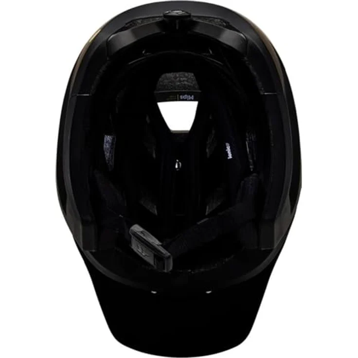 Fox Racing Dropframe Pro Mt Blk, 3/4-Enduro-Jethelm mit MIPS-Technologie, antimikrobiellem Innenfutter und verstärktem Ohren- und Kieferschutz, Mattschwarz – Bild 6