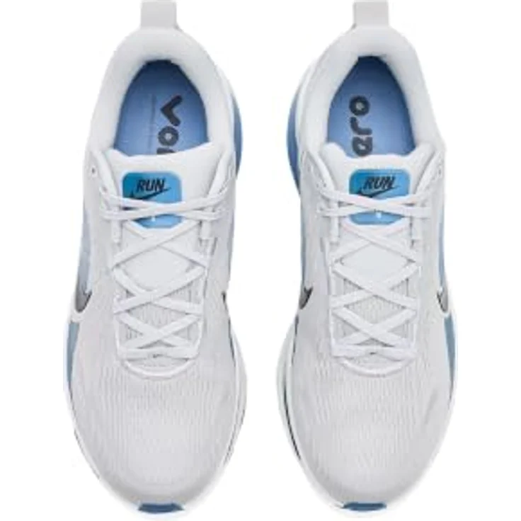Nike Vomero 18 Laufschuhe, Grey Fog/Dark Obsidian-Off White, maximale Dämpfung, Dual-Density-Mittelsohle, 10 mm Sprengung, Gewicht ca. 325 g – Bild 2