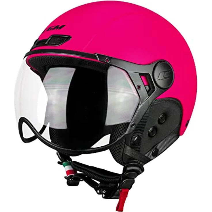 CGM Ebi Mono, Velohelm (57 - 58 cm) mit integrierter Belüftung, verstellbarem Riemen und reflektierenden Elementen für optimale Sicherheit – Bild 3