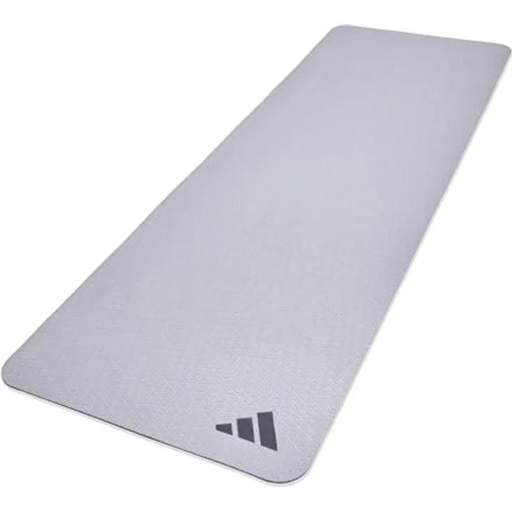 adidas Yogamatte 10 mm, rutschfeste Yogamatte aus 50 % recycelten Materialien, 183 x 61 cm – Bild 3