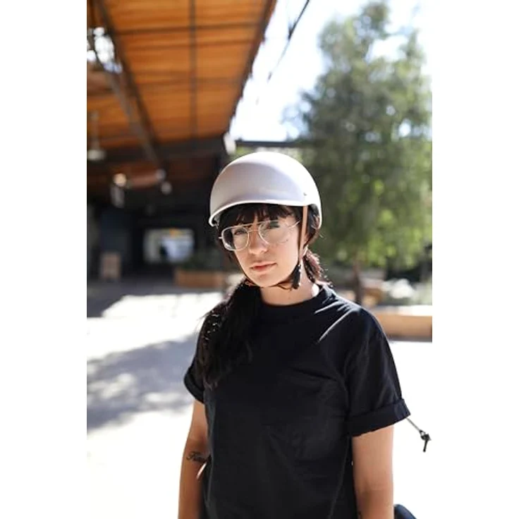 Thousand Heritage Fahrradhelm, Arctic Grey, Large, mit Dial-Fit-System und veganen Lederriemen, sicherheitszertifiziert, 7 Belüftungsöffnungen – Bild 9