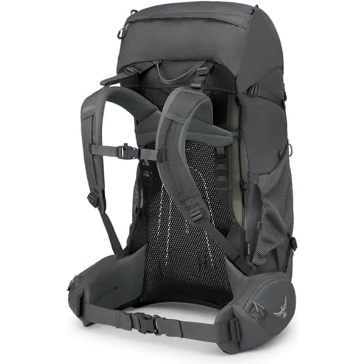 Osprey Renn Trekkingrucksack 70 cm, schwarz, 100% Polyester, 37 x 37 x 70 cm – Bild 6