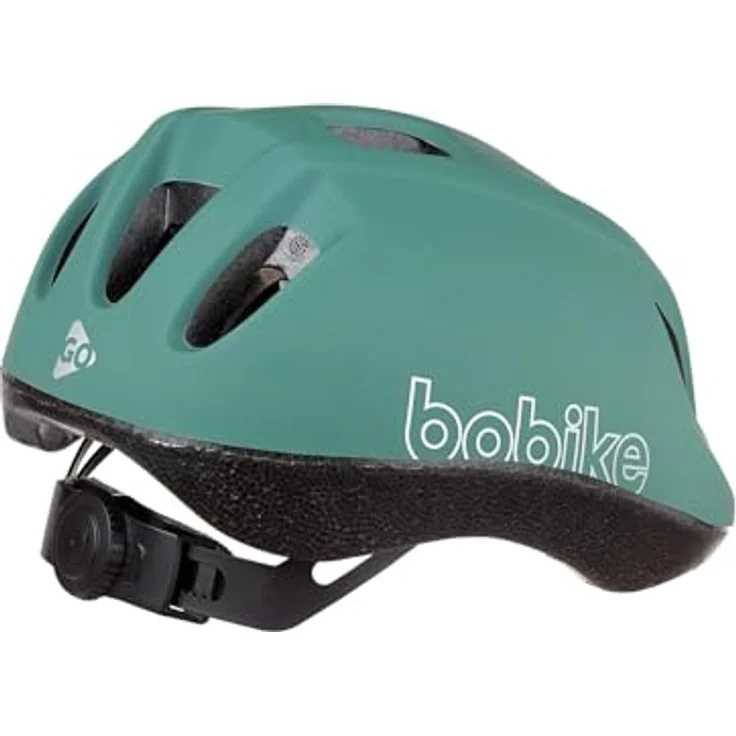 Bobike Helm Go XS 46-53, Fahrradhelm mit 6 Lüftungsöffnungen, Insektenschutznetz und reflektierenden Aufklebern, Pfefferminze – Bild 2