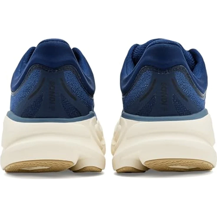Hoka Bondi 9, Herren Laufschuhe mit maximaler Dämpfung und EVA-Schaumstoff-Zwischensohle, Größe 47 1/3, Blau – Bild 7