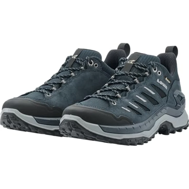 Lowa Innovo GTX Lo 3115506930, Herren-Wanderschuhe aus Leder/Textil, GORE-TEX, navyblau/grau – Bild 5