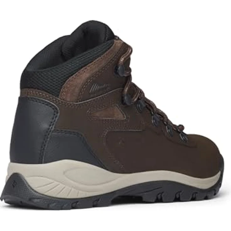 Columbia Newton Ridge Plus, Wanderschuhe aus wasserfestem Leder mit abriebfester Gummi-Außensohle, braun – Bild 2
