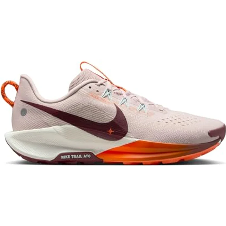 Nike React Pegasus Trail 5, Laufschuh mit ReactX-Schaumstoff, Silt Red / Hyper Crimson / Sail / Dark Team Red, EU 42 – Bild 6