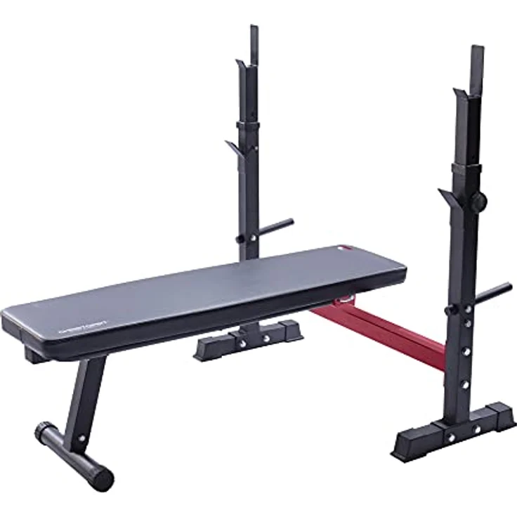 Christopeit Sport Hantelbank WB 1000 - Trainingsbank mit 2 Ablagen - klappbar und höhenverstellbar - 200kg Belastbarkeit – Bild 3