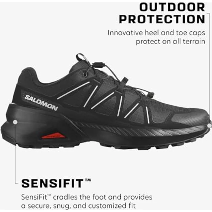Salomon Speedcross Peak, Herren Trail-Running Schuhe mit wasserdichtem Obermaterial und stark profilierter Sohle, EU 41 1/3 UK 7.5 – Bild 2