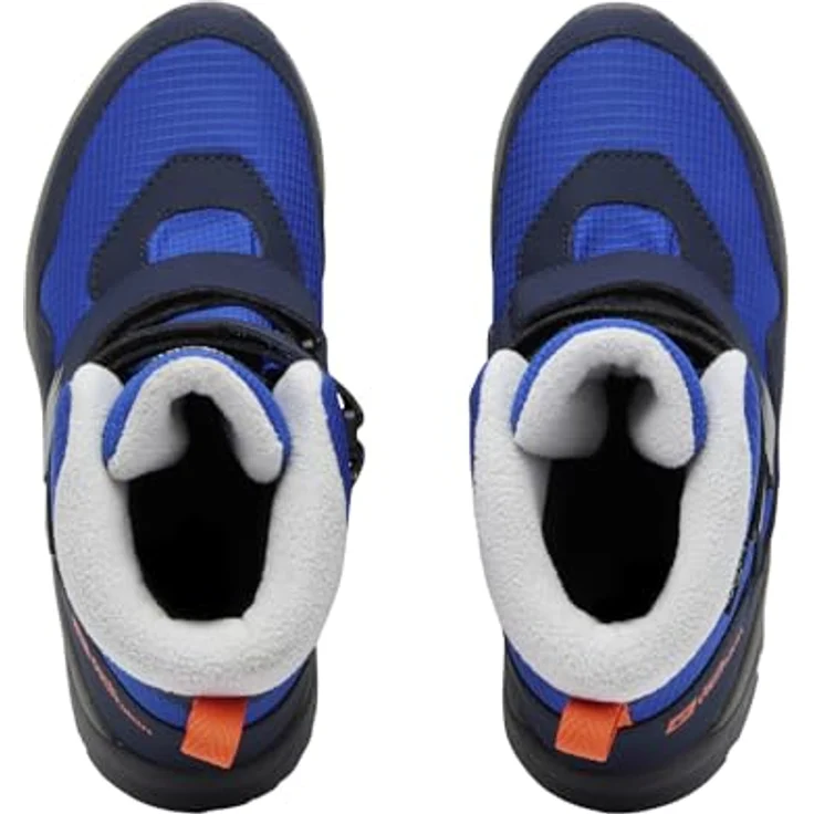 Jack Wolfskin Winterschuhe Polar Bear-B Texapore Mid VC, wasserdicht und atmungsaktiv für Jungen, blau/navyblau – Bild 3
