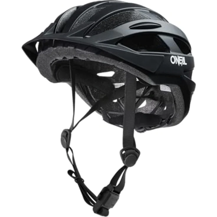 Oneal Outcast Helm Plain V. 22 - Schwarz 53 - 58 cm – Bild 2