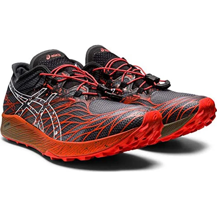 ASICS Fujispeed 1011B330-002, Laufschuhe Herren, Grau, Größe 44, mit Pebax-Propulsionsplatte und ASICSGRIP™-Aussensohle für sicheren Grip auf Trails – Bild 4
