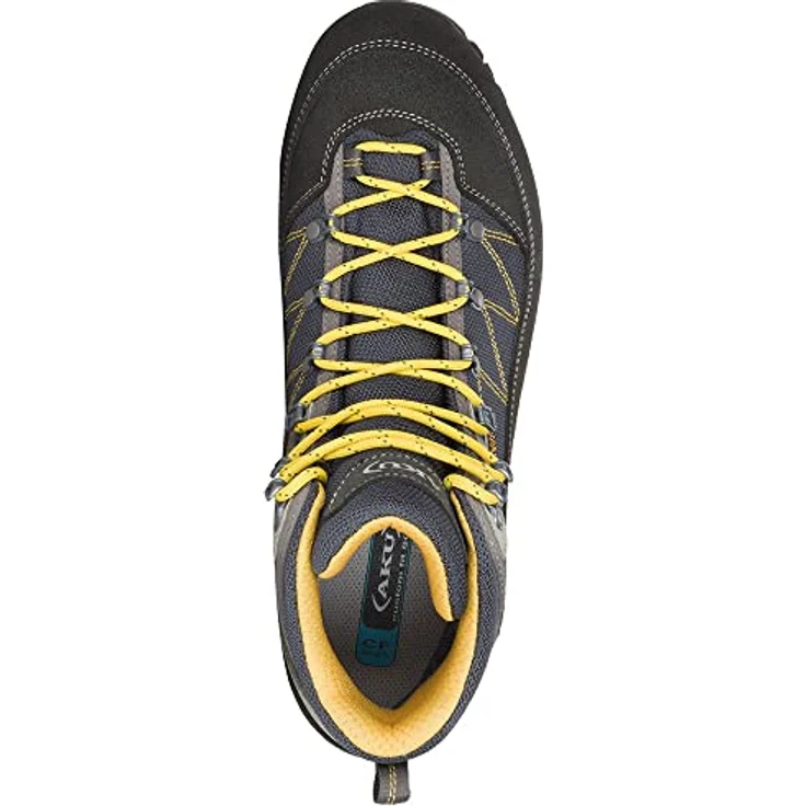 AKU Trekker Lite III Wide GTX, Herren Wanderschuhe mit wasserdichtem Gore-Tex® Futter, Vibram® Sohle, Schwarz, 41.5 – Bild 4