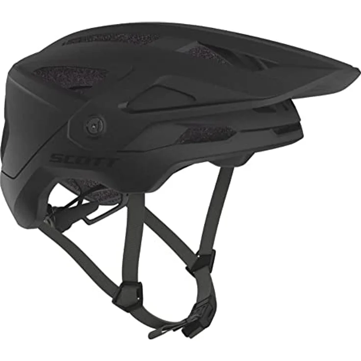 Scott Stego Plus Helm (CE) MIPS, leichter MTB-Helm in Stealth Black, verstellbare Passform, abnehmbares Visier – Bild 2