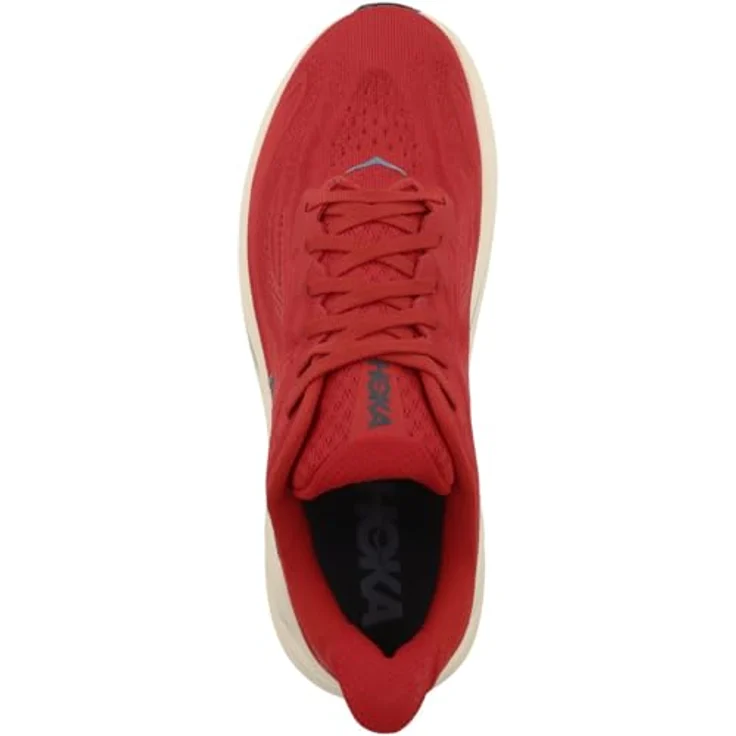 Hoka Clifton 10, Herren-Laufschuhe mit reaktionsschneller Dämpfung, rot, Größe 44 – Bild 2