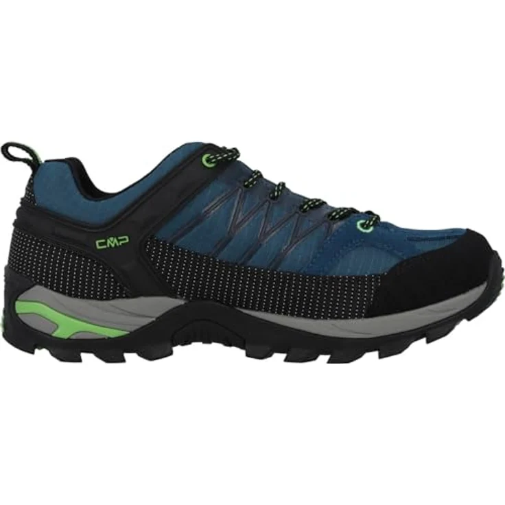 CMP Campagnolo Rigel Low WP, wasserdichte Herren Wanderschuhe mit Ortholite® Einlegesohle, Größe 44, Blau – Bild 3