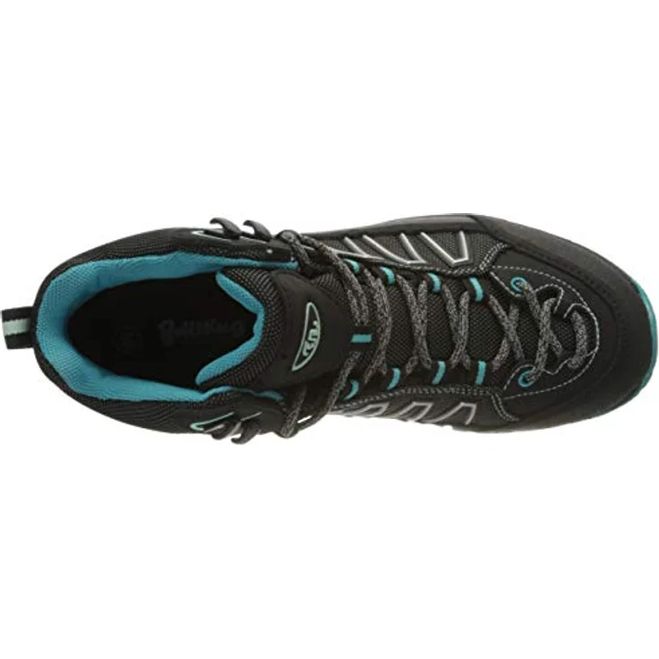 Brütting Mount Meloni, Damen Wanderschuhe, wasserdicht mit Sympatex-Membran und rutschfester Vibram-Sohle, Schwarz, Größe 38 – Bild 5