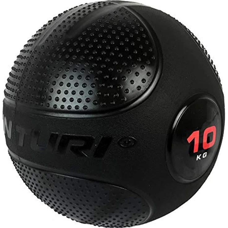 Tunturi Slam Ball, Medizinball in Gewichten von 15 kg, Krafttraining mit Gewichtsball und Functional Training – Bild 4