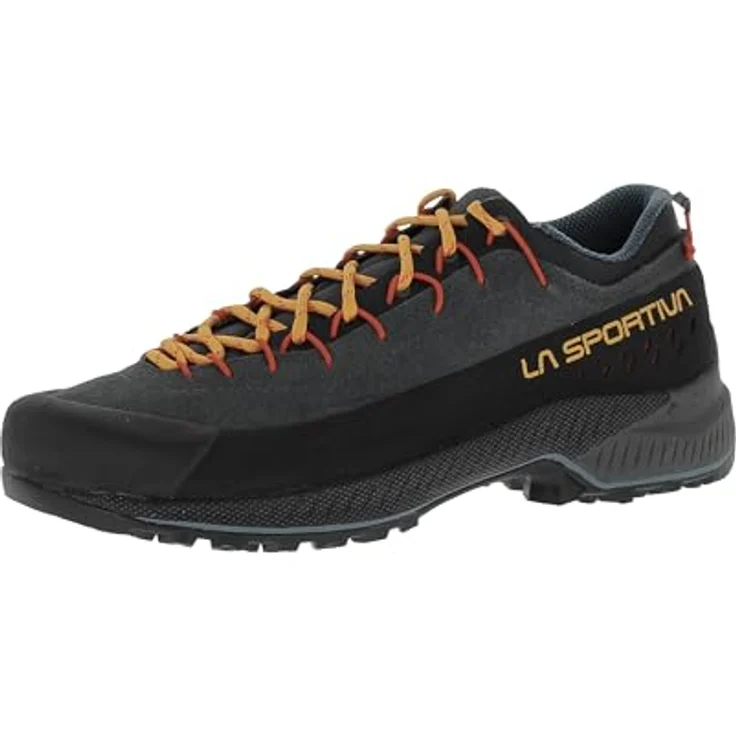 La Sportiva TX4 Evo Herren Zustieg Schuhe, Halbschuh mit Vibram Sohle und Climbing Zone, schwarz – Bild 1