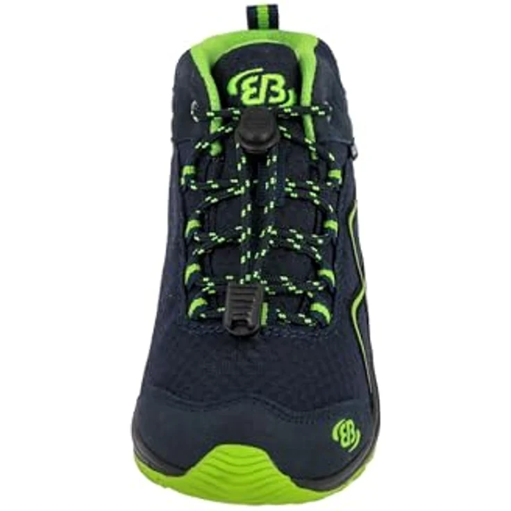 Brütting Jungen Wanderschuhe Stiefel, robustes Synthetikmaterial, Schnürverschluss, Größe 34, blau – Bild 3
