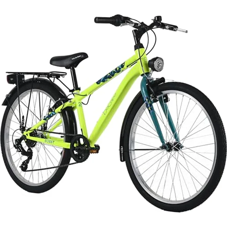 Dacapo Bobby, 24" Kindervelo mit 7-Gang Shimano Schaltung, V-Brakes und Beleuchtung