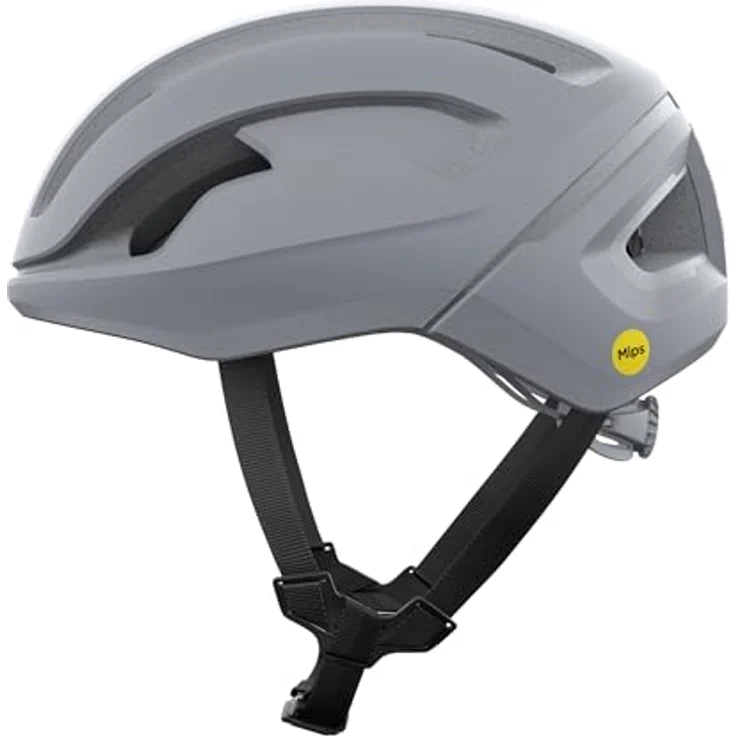 POC OMNE AIR MIPS Fahrradhelm, Grau, Größenverstellbar (56–61 cm), optimaler Schutz und Komfort – Bild 1