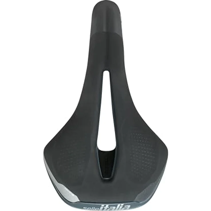 Selle Italia ST5 Flow, Velosattel mit Gelpolsterung und zentralem Flow-Loch zur Druckentlastung, Hi-Viz-Einsätze für zusätzliche Sicherheit – Bild 2