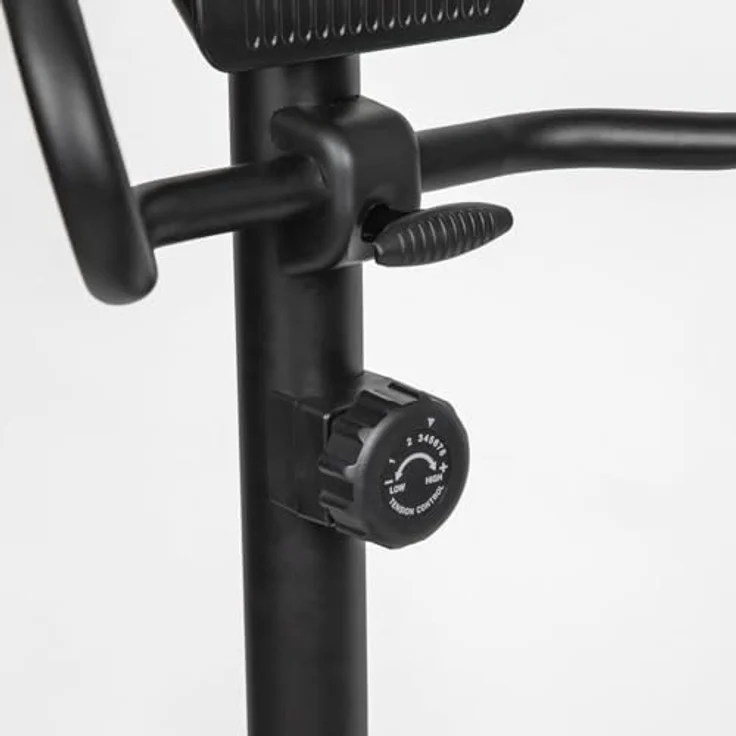VirtuFit Ergometer Heimtrainer Fahrrad Low Entry Bike 1.0 - Klappbar, 150 kg Belastbar, für Senioren und Zuhause, in Schwarz – Bild 5
