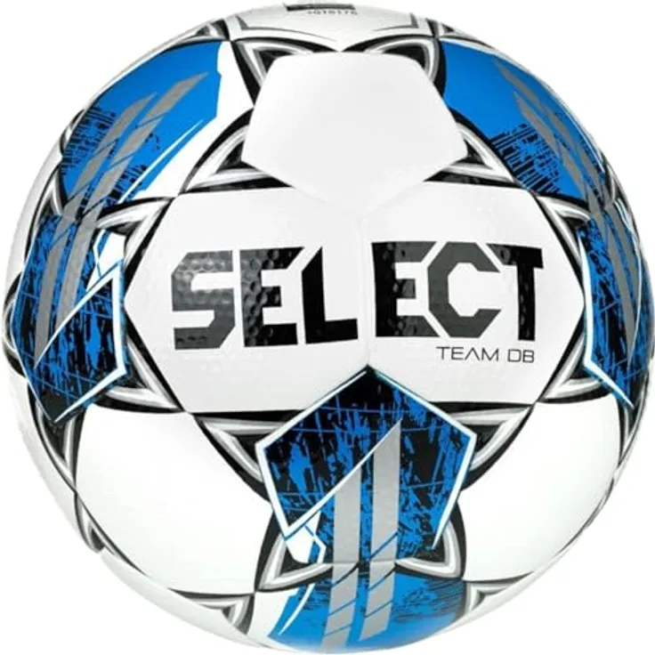 Select Team FIFA Basic DB V25 Ball 120076, Unisex Fußball, synthetisches Leder, weiß, Größe 5 EU
