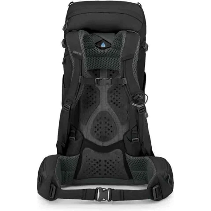 Osprey Kyte 38 Black WM/L, Wanderrucksack mit AirScape Rückenplatte und integrierter Regenhülle – Bild 2