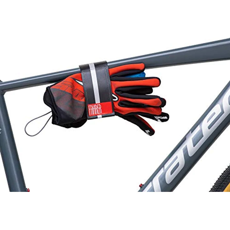 FAHRER Berlin BAND Hosenband, Fahrradzubehör Hosenschoner Fahrrad, schwarz – Bild 5