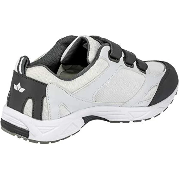 Lico Marvin V, Herren Laufschuhe mit Klettverschluss, Nylon-Obermaterial, Gummilaufsohle, Weiß, Größe 45 – Bild 4
