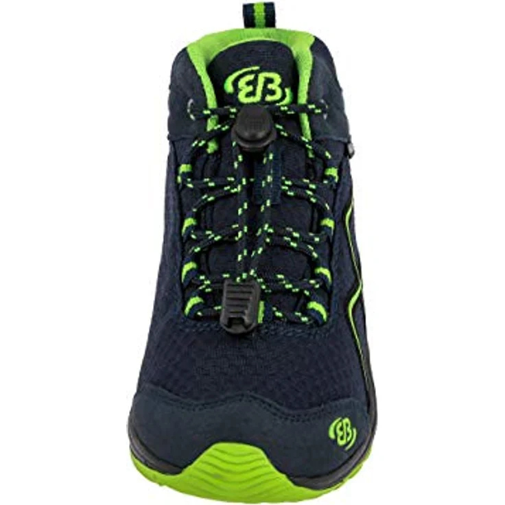 Brütting Jungen Wanderschuhe Stiefel (28) aus Synthetik, blau, normale Weite, flacher Absatz 1 cm, Schnürverschluss – Bild 3