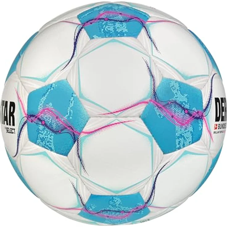 Derbystar Bundesliga Brillant Replica S-Light v24 24/25, Jugend-Freizeitfußball, Dual Bonded, 290 g, PU mit Diamantstruktur – Bild 2