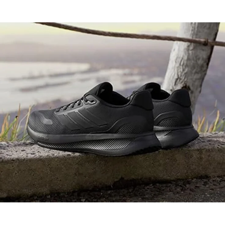 Adidas Runfalcon 5 Laufschuh für jeden Tag, schwarz – Bild 2