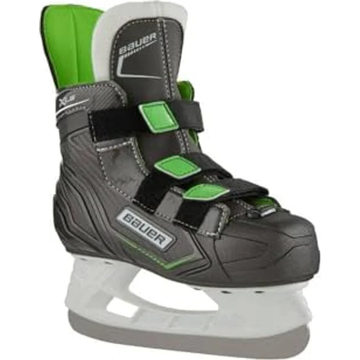 Bauer X-LS Schlittschuhe, Schwarz, mit Mikrofaserfutter und strapazierfähigem Design, Größe 33,5 – Bild 4