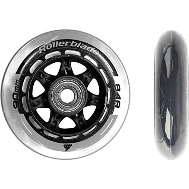 Rollerblade Wheelkit 90 mm, 84A Rollen mit SG9 Lagern, vormontiert – Bild 3