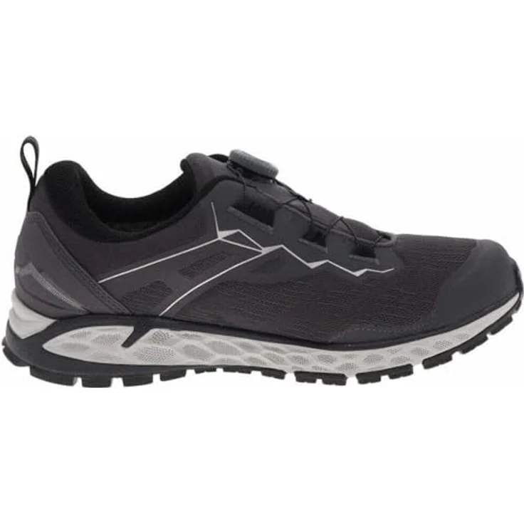 Meindl Power Walker Boa 3.5, Herren Schnürschuh in anthrazit/silber, mit wasserdichtem GORE-TEX und Comfort fit® Passform – Bild 2