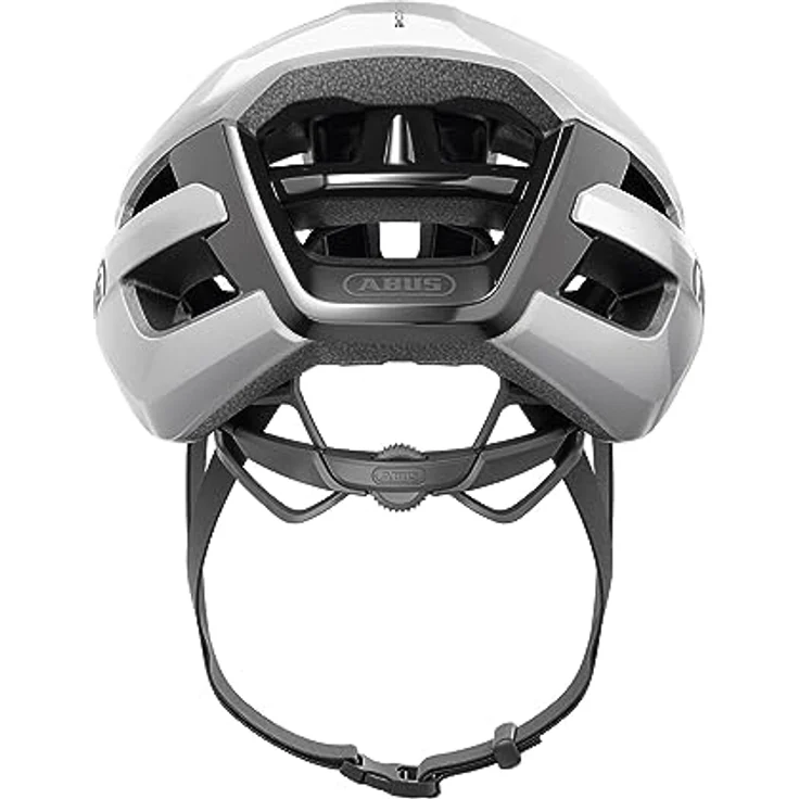 ABUS Rennradhelm PowerDome - leichter Fahrradhelm mit cleverem Belüftungssystem und aerodynamischem Profil - Italy - für Damen und Herren - Weiß, Größe S – Bild 3