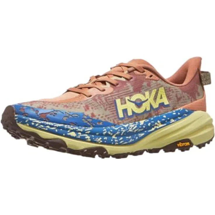 HOKA Speedgoat 6 Herren Trailrunning Schuhe mit Vibram Megagrip, 5 mm Stollen, mehrfarbig, EU 44 – Bild 3