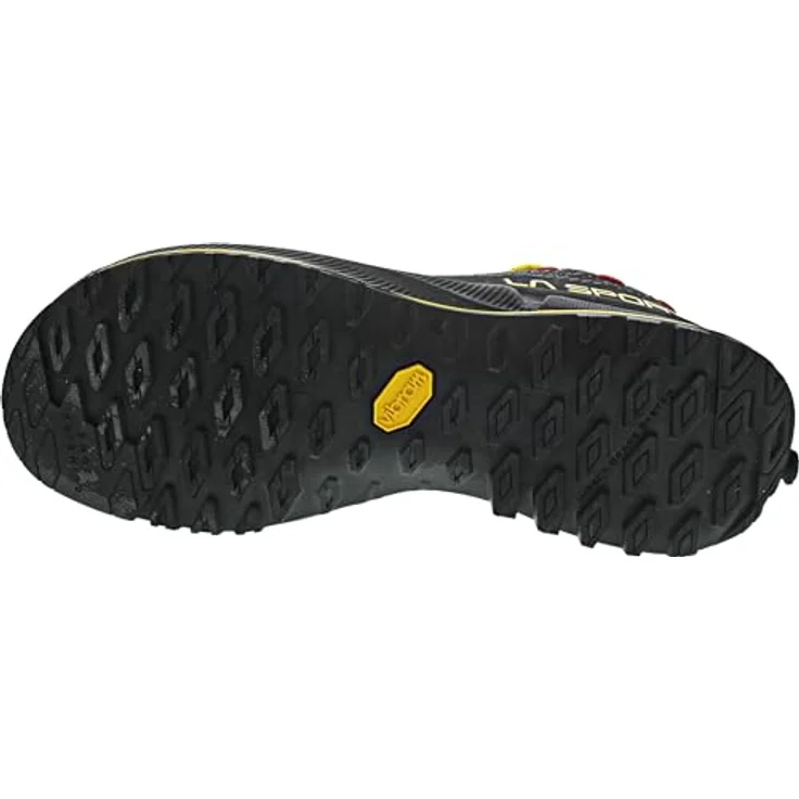 La Sportiva TX 2 Evo, leichter Zustiegsschuh mit Vibram® IdroGrip-Sohle, schwarz/gelb, Herren – Bild 6